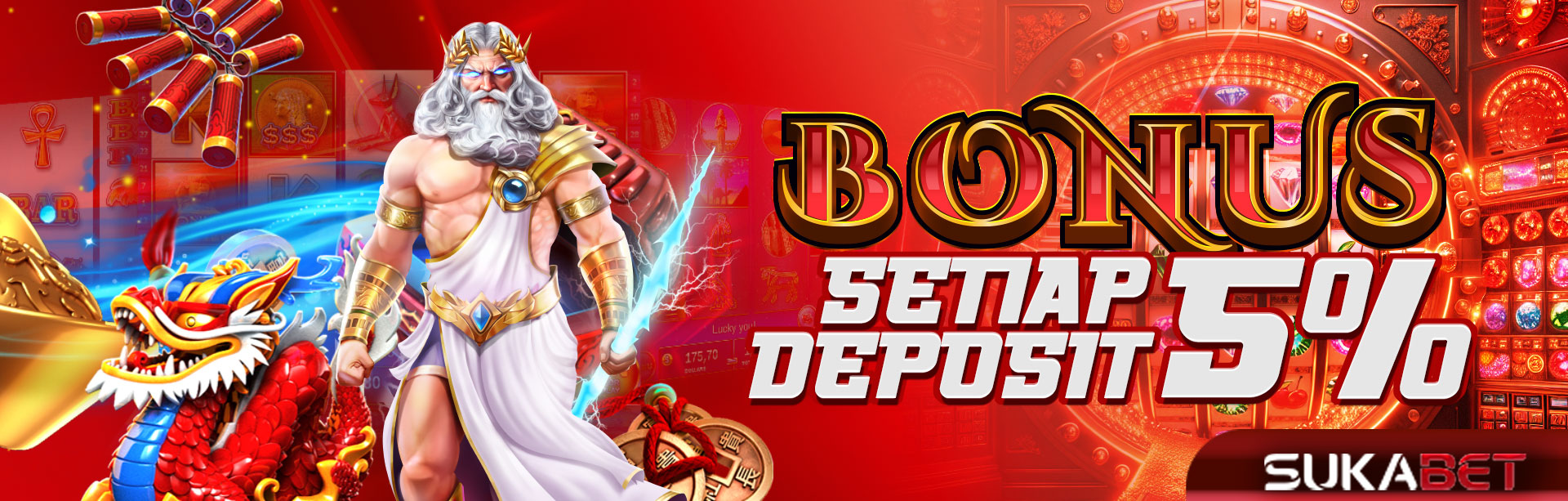 BONUS SETIAP DEPOSIT 5%